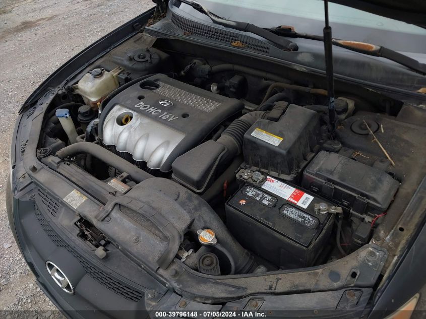 2007 Hyundai Sonata Gls VIN: 5NPET46C37H222700 Lot: 39796148