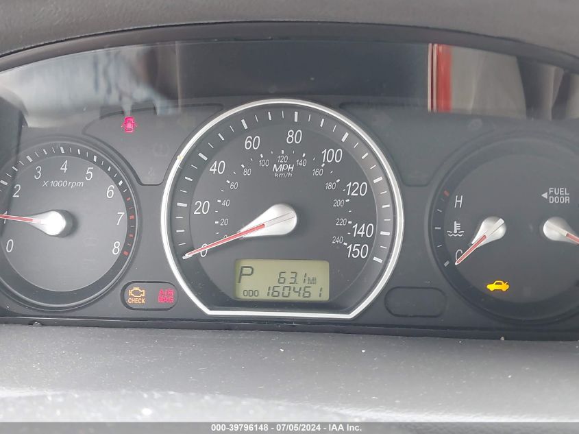 2007 Hyundai Sonata Gls VIN: 5NPET46C37H222700 Lot: 39796148