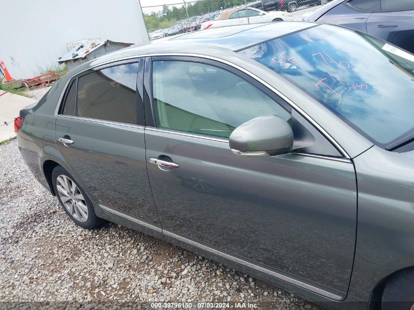 2011 Toyota Avalon Limited VIN: 4T1BK3DB8BU375612 Lot: 39796150