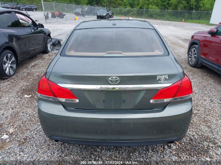 2011 Toyota Avalon Limited VIN: 4T1BK3DB8BU375612 Lot: 39796150