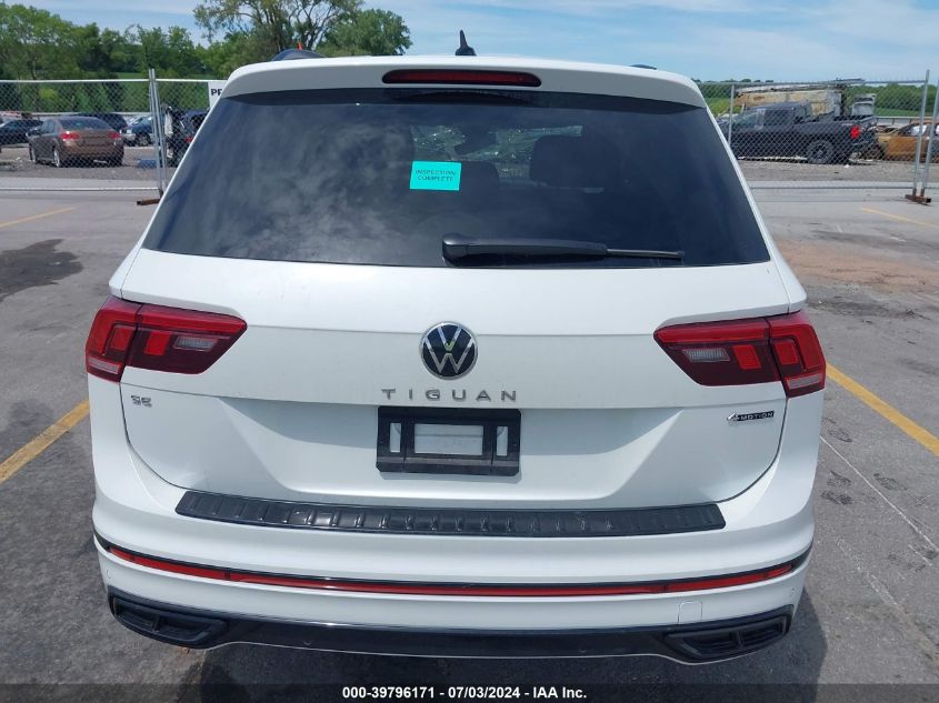 2023 Volkswagen Tiguan 2.0T Se R-Line Black VIN: 3VV8B7AX4PM072961 Lot: 39796171