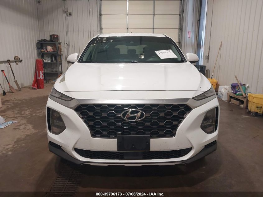 2019 Hyundai Santa Fe Se VIN: 5NMS2CAD1KH121726 Lot: 39796173