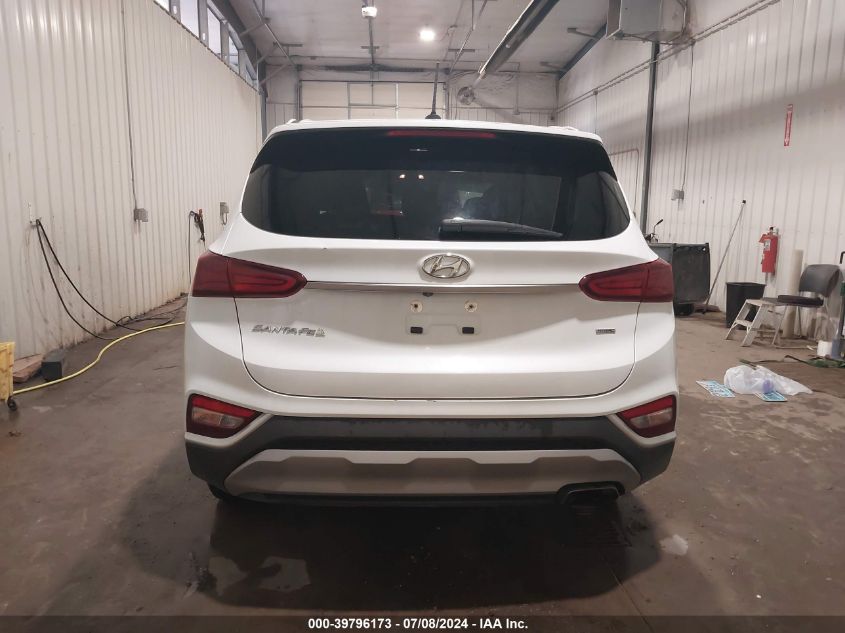 2019 Hyundai Santa Fe Se VIN: 5NMS2CAD1KH121726 Lot: 39796173