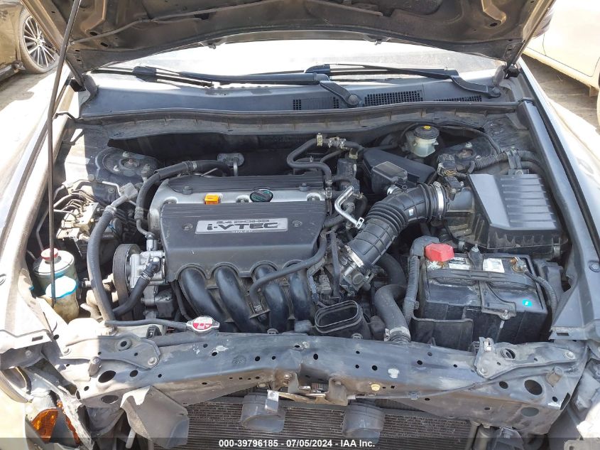 2009 Honda Accord 2.4 Lx VIN: JHMCP26339C006312 Lot: 39796185