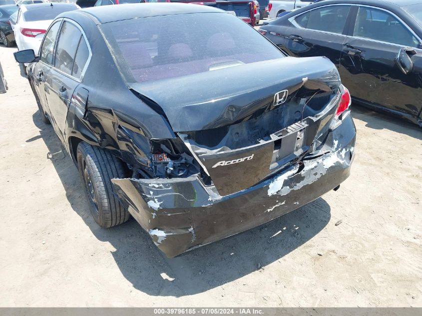 2009 Honda Accord 2.4 Lx VIN: JHMCP26339C006312 Lot: 39796185