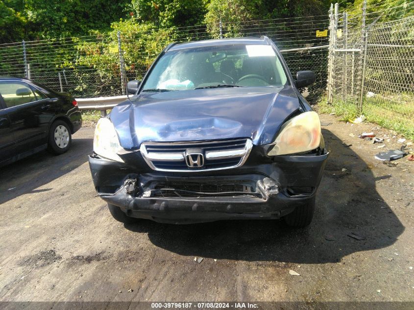 2004 Honda Cr-V Lx VIN: SHSRD68554U200189 Lot: 39796187