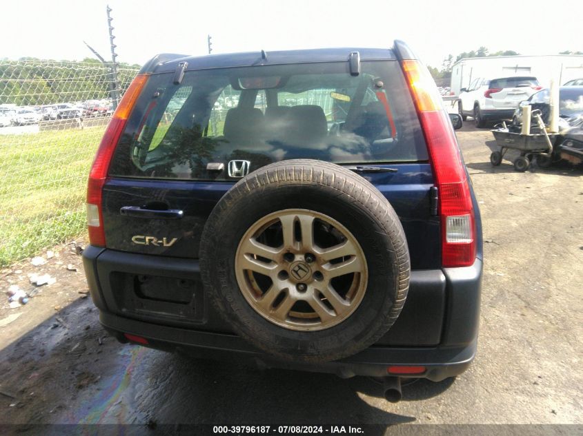 2004 Honda Cr-V Lx VIN: SHSRD68554U200189 Lot: 39796187