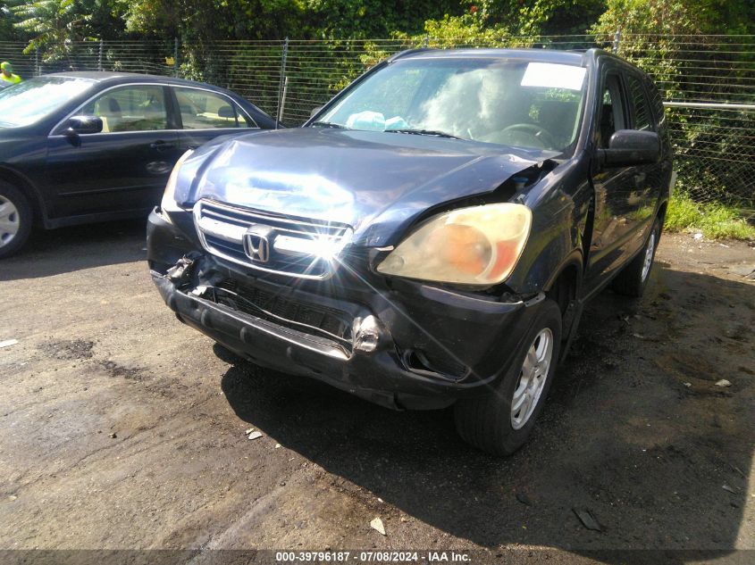 2004 Honda Cr-V Lx VIN: SHSRD68554U200189 Lot: 39796187