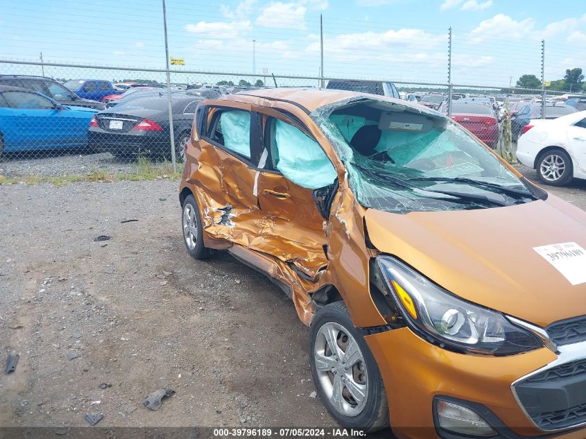 2020 Chevrolet Spark Fwd Ls Automatic VIN: KL8CB6SA4LC464842 Lot: 39796189