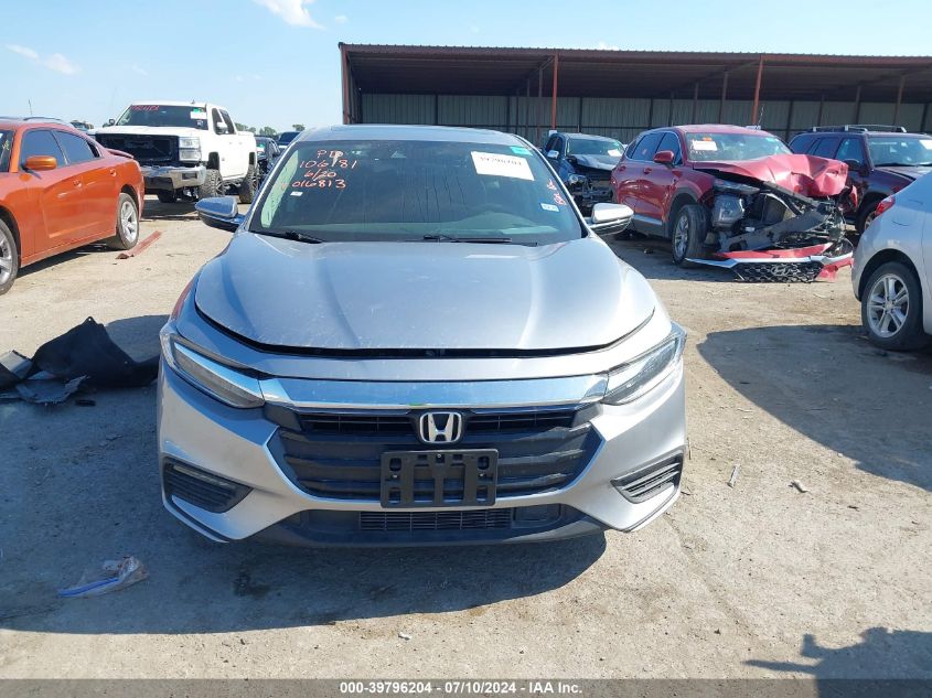 2022 Honda Insight Touring VIN: 19XZE4F93NE016813 Lot: 39796204