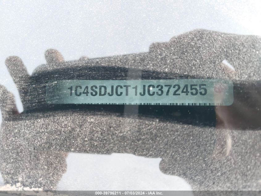 2018 DODGE DURANGO R/T - 1C4SDJCT1JC372455