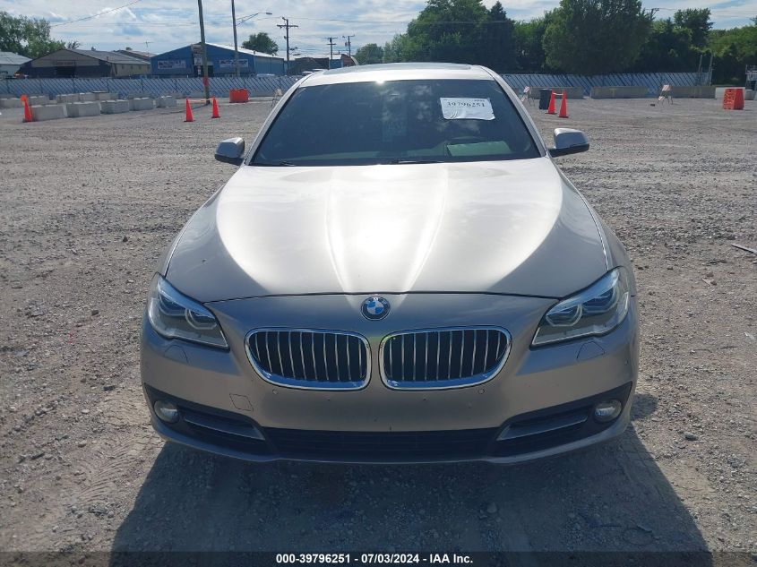 2015 BMW 528I xDrive VIN: WBA5A7C51FD625511 Lot: 39796251