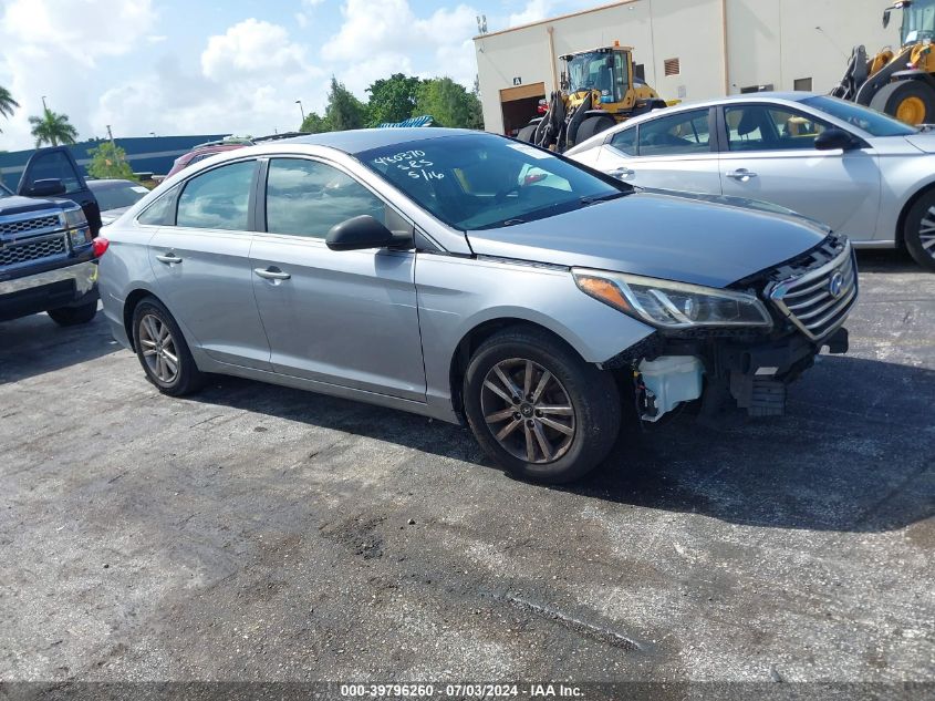 2017 HYUNDAI SONATA SE - 5NPE24AF7HH480370