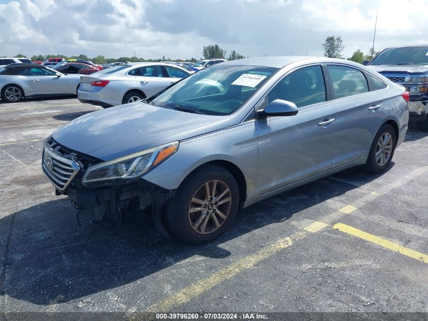 2017 HYUNDAI SONATA SE - 5NPE24AF7HH480370