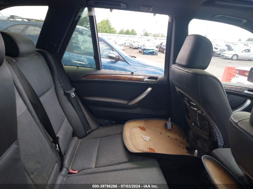 2003 BMW X5 4.4I VIN: 5UXFB33533LH44113 Lot: 39796266