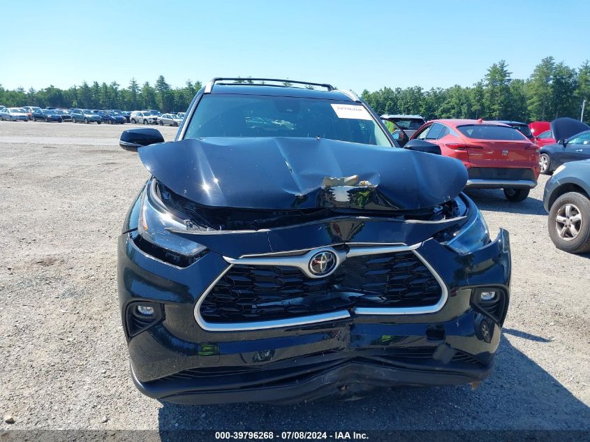 2022 Toyota Highlander Xle VIN: 5TDHZRBH8NS595927 Lot: 39796268