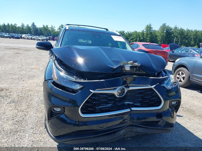 2022 Toyota Highlander Xle VIN: 5TDHZRBH8NS595927 Lot: 39796268