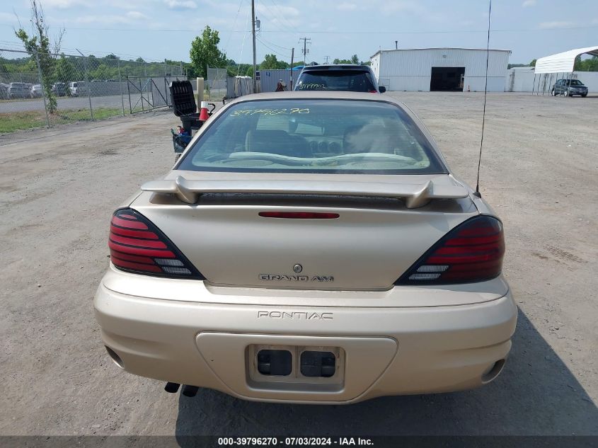 2004 Pontiac Grand Am Se VIN: 1G2NE52F74M507843 Lot: 39796270