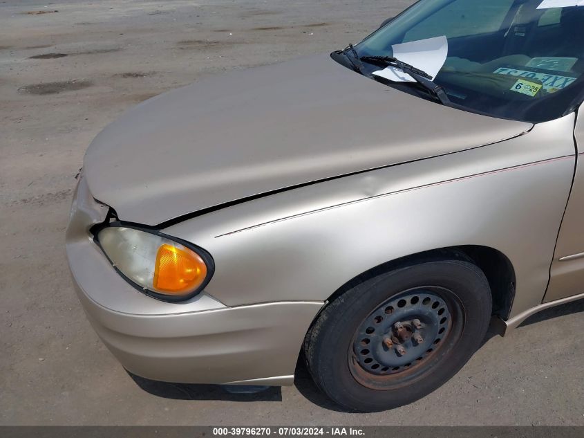 2004 Pontiac Grand Am Se VIN: 1G2NE52F74M507843 Lot: 39796270