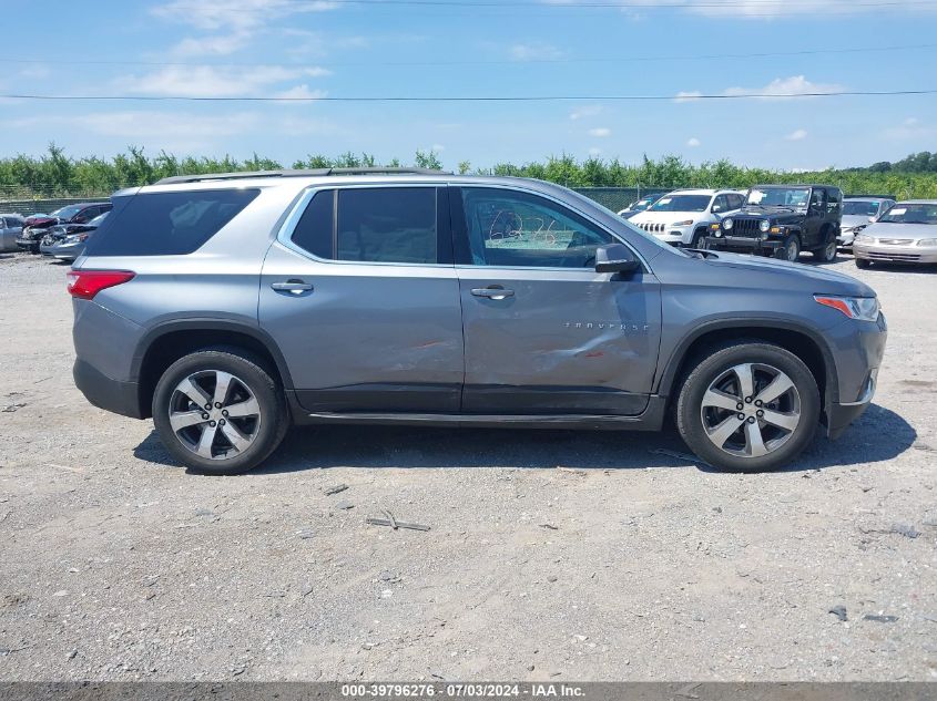 2021 Chevrolet Traverse Awd Lt Leather VIN: 1GNEVHKWXMJ141415 Lot: 39796276