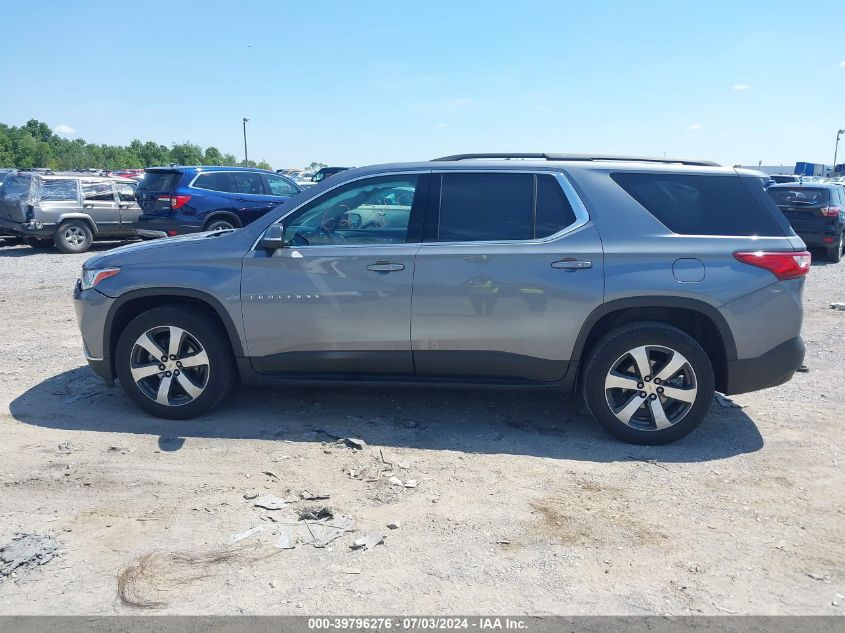 2021 Chevrolet Traverse Awd Lt Leather VIN: 1GNEVHKWXMJ141415 Lot: 39796276