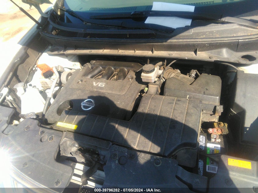 2010 Nissan Murano Le VIN: JN8AZ1MW1AW103106 Lot: 39796282