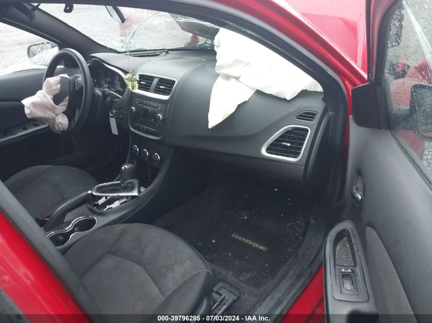 2014 Dodge Avenger Se VIN: 1C3CDZAB3EN129998 Lot: 39796285