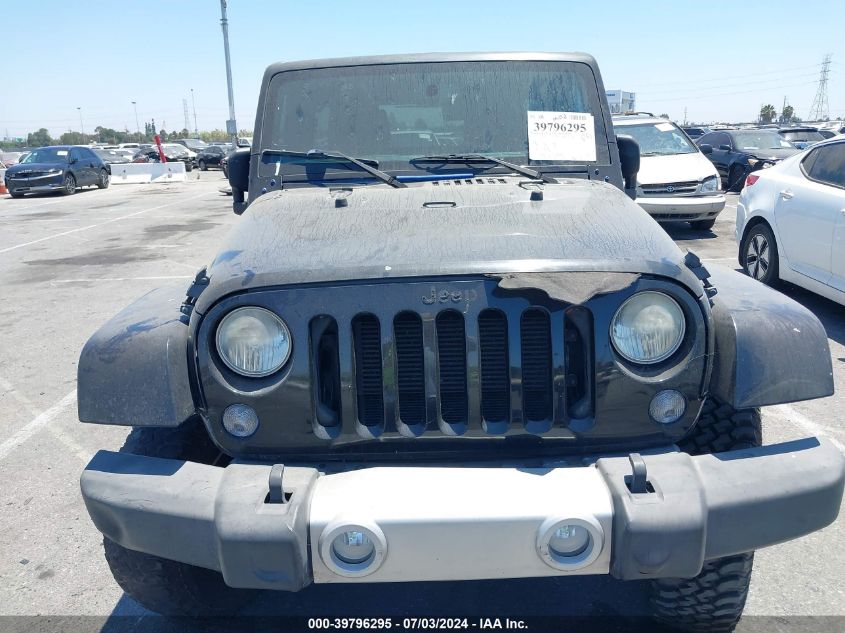 2014 Jeep Wrangler Unlimited Sahara VIN: 1C4BJWEG7EL128420 Lot: 39796295