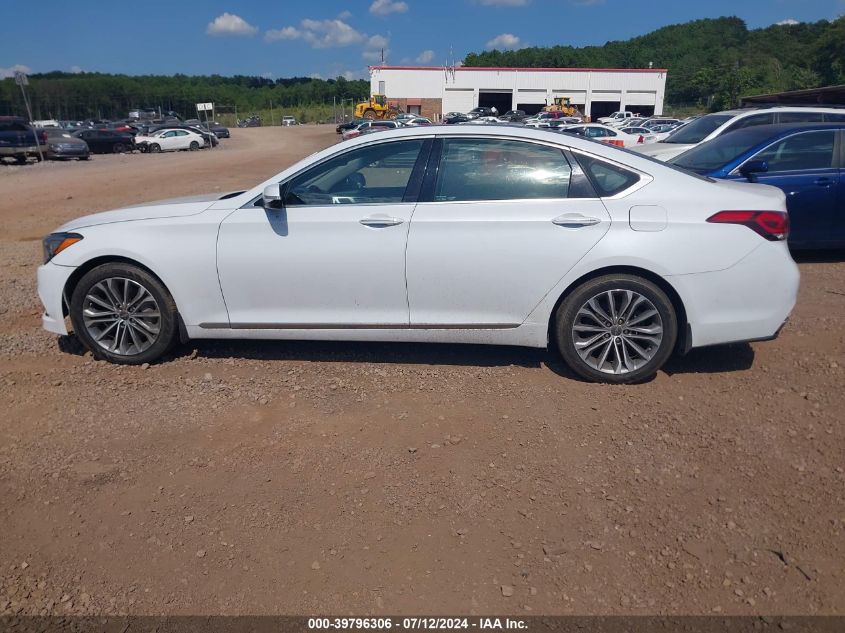 2016 Hyundai Genesis 3.8 VIN: KMHGN4JE3GU110329 Lot: 39796306