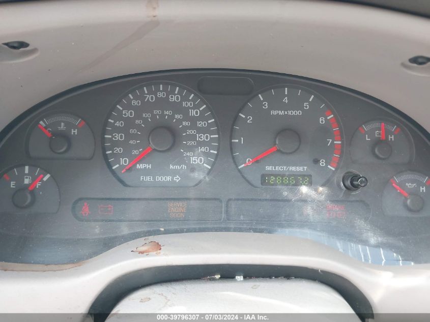 2003 Ford Mustang Gt VIN: 1FAFP42X73F388214 Lot: 39796307