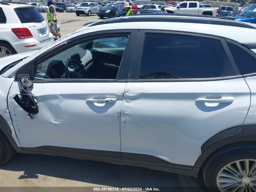 2020 Hyundai Kona Sel VIN: KM8K22AAXLU495192 Lot: 39796316