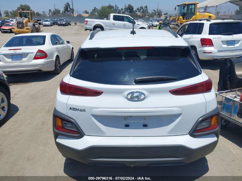 2020 Hyundai Kona Sel VIN: KM8K22AAXLU495192 Lot: 39796316