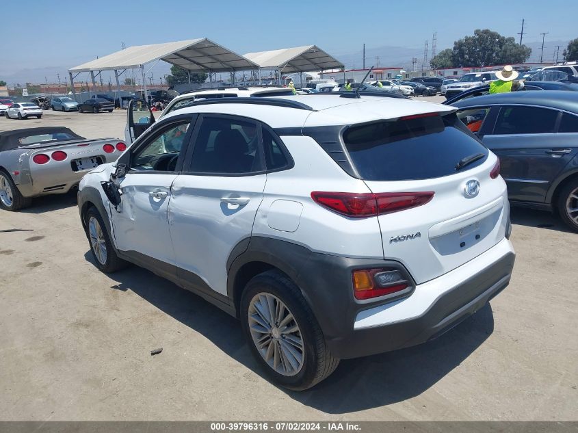 2020 Hyundai Kona Sel VIN: KM8K22AAXLU495192 Lot: 39796316