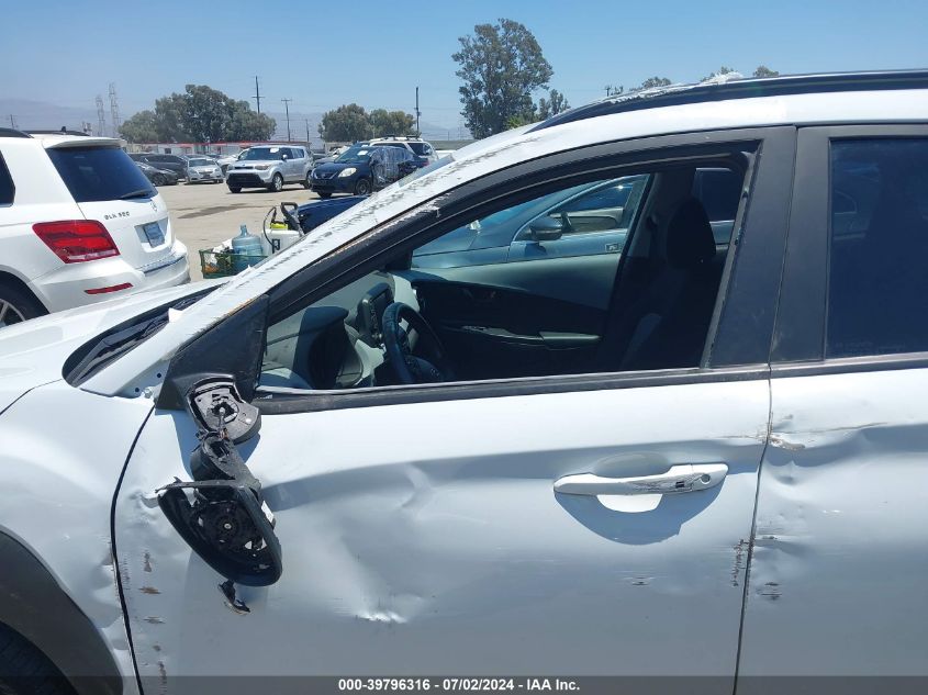 2020 Hyundai Kona Sel VIN: KM8K22AAXLU495192 Lot: 39796316