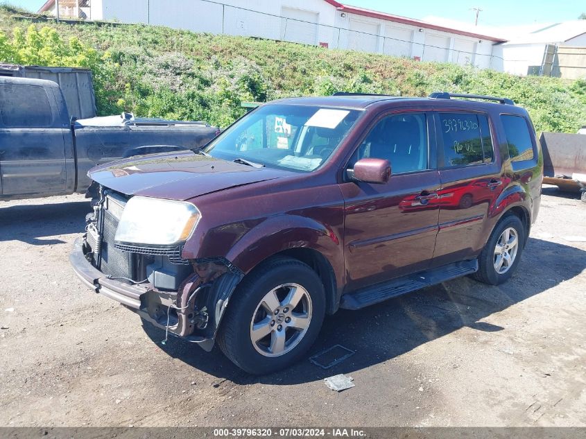 2011 Honda Pilot Exln VIN: 5FNYF4H72BB097457 Lot: 39796320