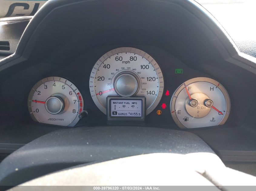 2011 Honda Pilot Exln VIN: 5FNYF4H72BB097457 Lot: 39796320