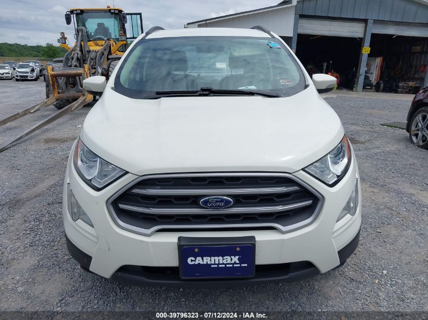 2020 Ford Ecosport Se VIN: MAJ3S2GE9LC393963 Lot: 39796323