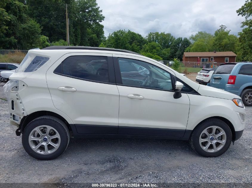 2020 Ford Ecosport Se VIN: MAJ3S2GE9LC393963 Lot: 39796323
