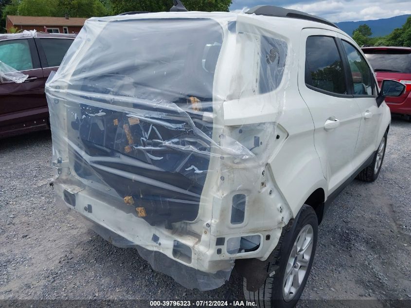 2020 Ford Ecosport Se VIN: MAJ3S2GE9LC393963 Lot: 39796323