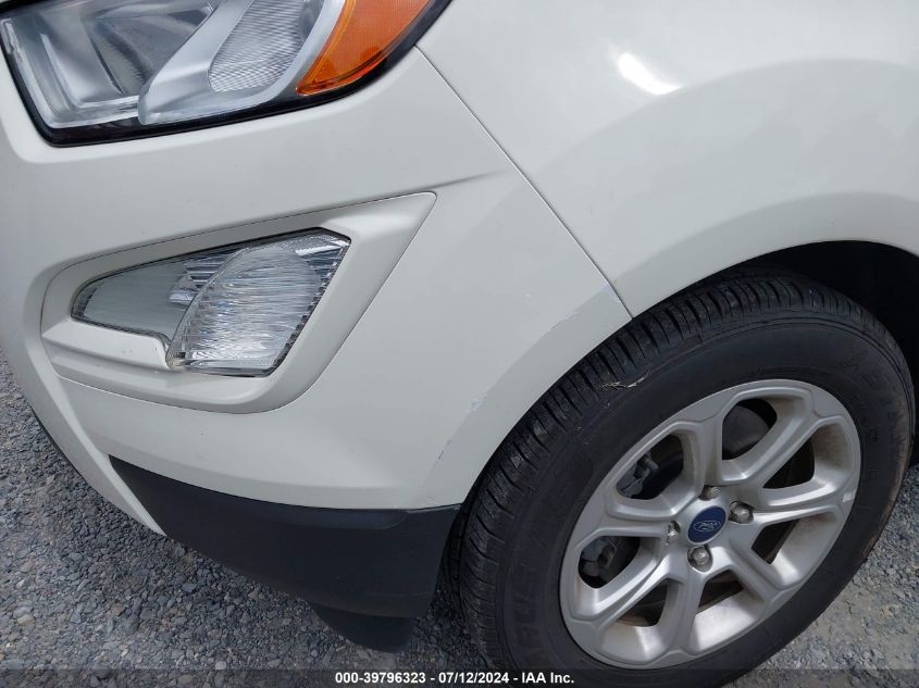 2020 Ford Ecosport Se VIN: MAJ3S2GE9LC393963 Lot: 39796323
