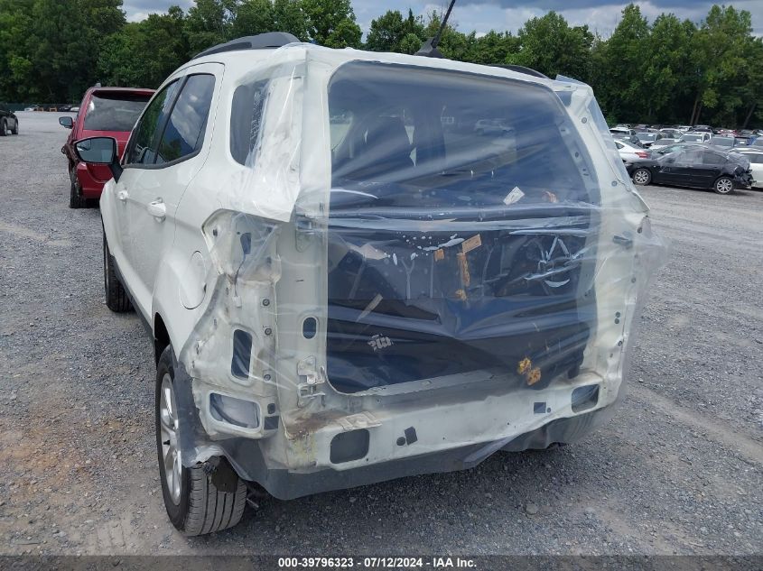 2020 Ford Ecosport Se VIN: MAJ3S2GE9LC393963 Lot: 39796323
