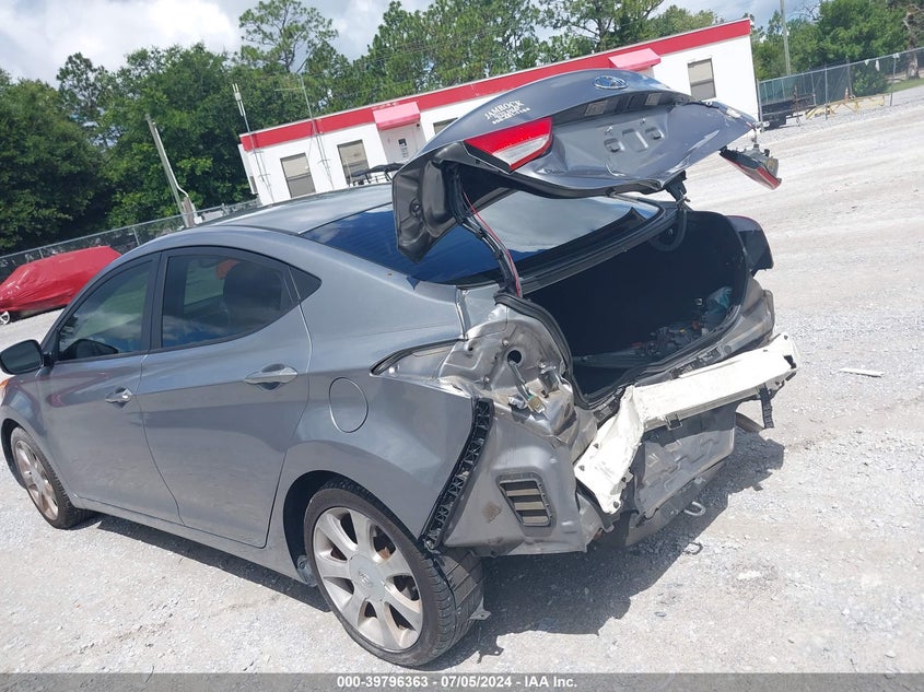 2012 Hyundai Elantra Limited (Ulsan Plant) VIN: KMHDH4AEXCU330877 Lot: 39796363