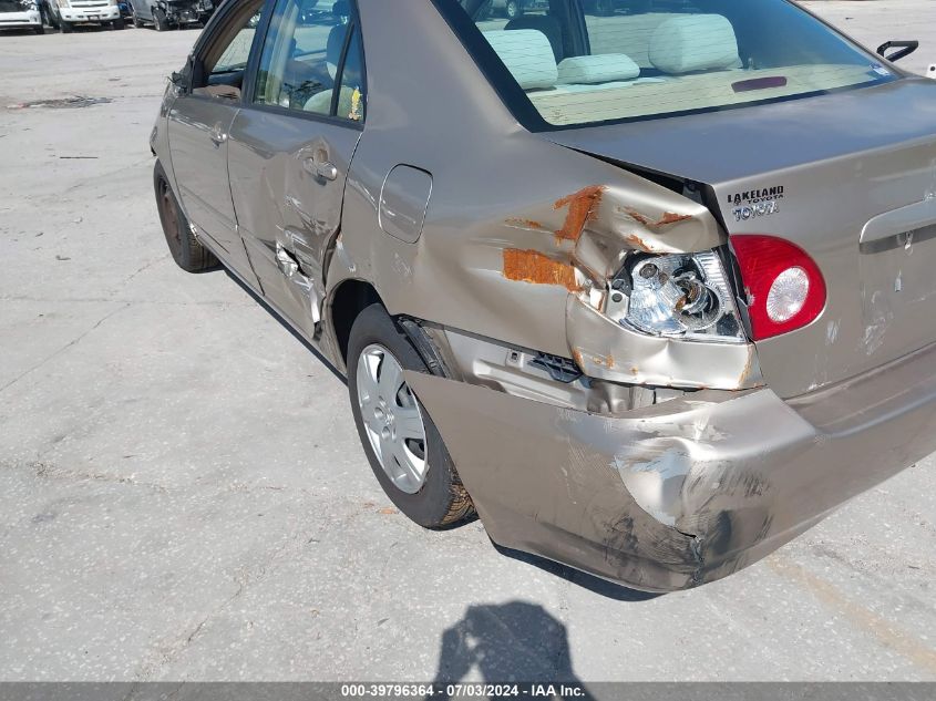 2008 Toyota Corolla Le VIN: 1NXBR32E98Z046208 Lot: 39796364