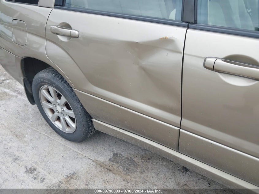 2008 Subaru Forester 2.5X VIN: JF1SG65688H706320 Lot: 39796393