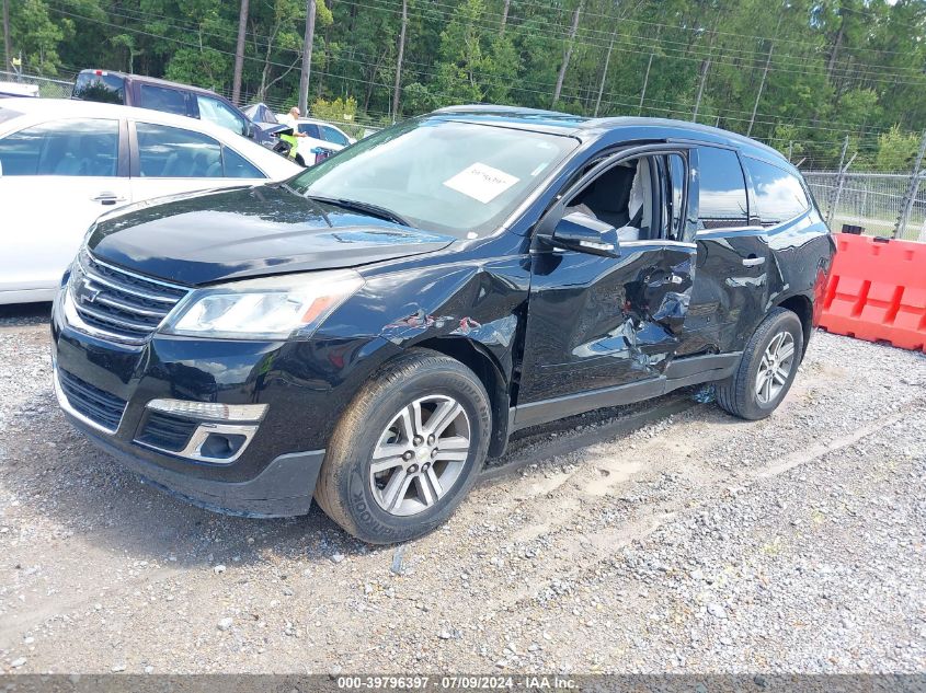 VIN 1GNKRHKD6HJ295244 2017 Chevrolet Traverse, 2LT no.2