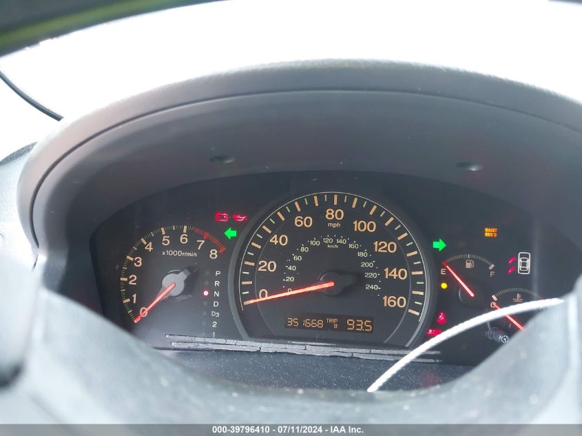 2004 Honda Accord 2.4 Lx VIN: 1HGCM56314A163516 Lot: 39796410