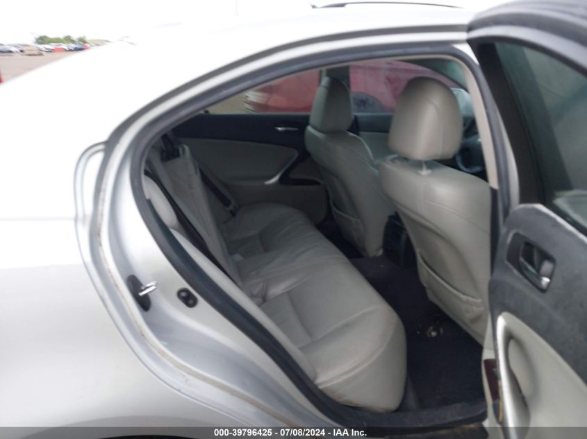 2008 Lexus Is 250 VIN: JTHBK262185051026 Lot: 39796425