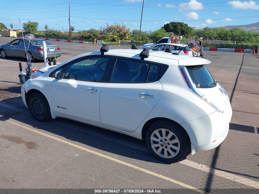 2015 Nissan Leaf S/Sv/Sl VIN: 1N4AZ0CP4FC306392 Lot: 39796427