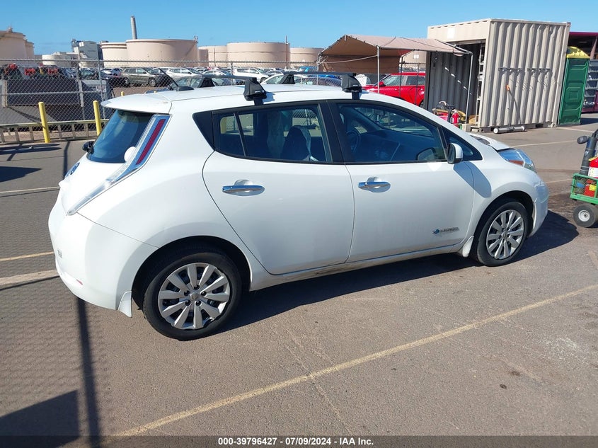 2015 Nissan Leaf S/Sv/Sl VIN: 1N4AZ0CP4FC306392 Lot: 39796427