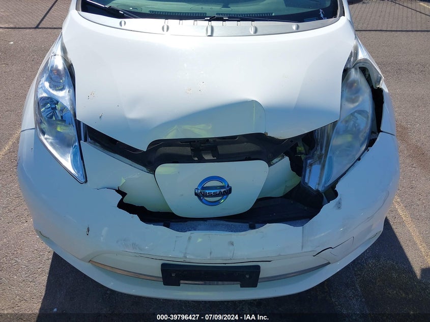 2015 Nissan Leaf S/Sv/Sl VIN: 1N4AZ0CP4FC306392 Lot: 39796427